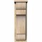Ekena Millwork New Brighton Rough Sawn Corbel w/Backplate, Douglas Fir, 8"W x 10"D x 26"H COR08X10X26NEB01RDF - alternate 2
